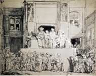 Rembrandt Harmensz. van Rijn Christ Presented to the People Ecce home  - Hermitage